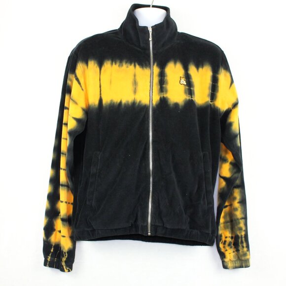 Teddyfresh Tie Dye Fleece Jacket Mens Medium - Picture 1 of 7